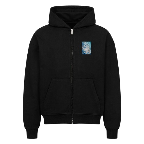 PantherX Butterfly VACANCY Oversized Zipper Hoodie