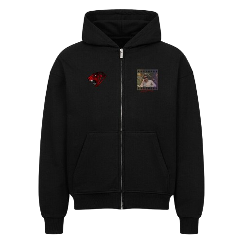 PantherX By PantherX VACANCY Oversized Zipper Hoodie